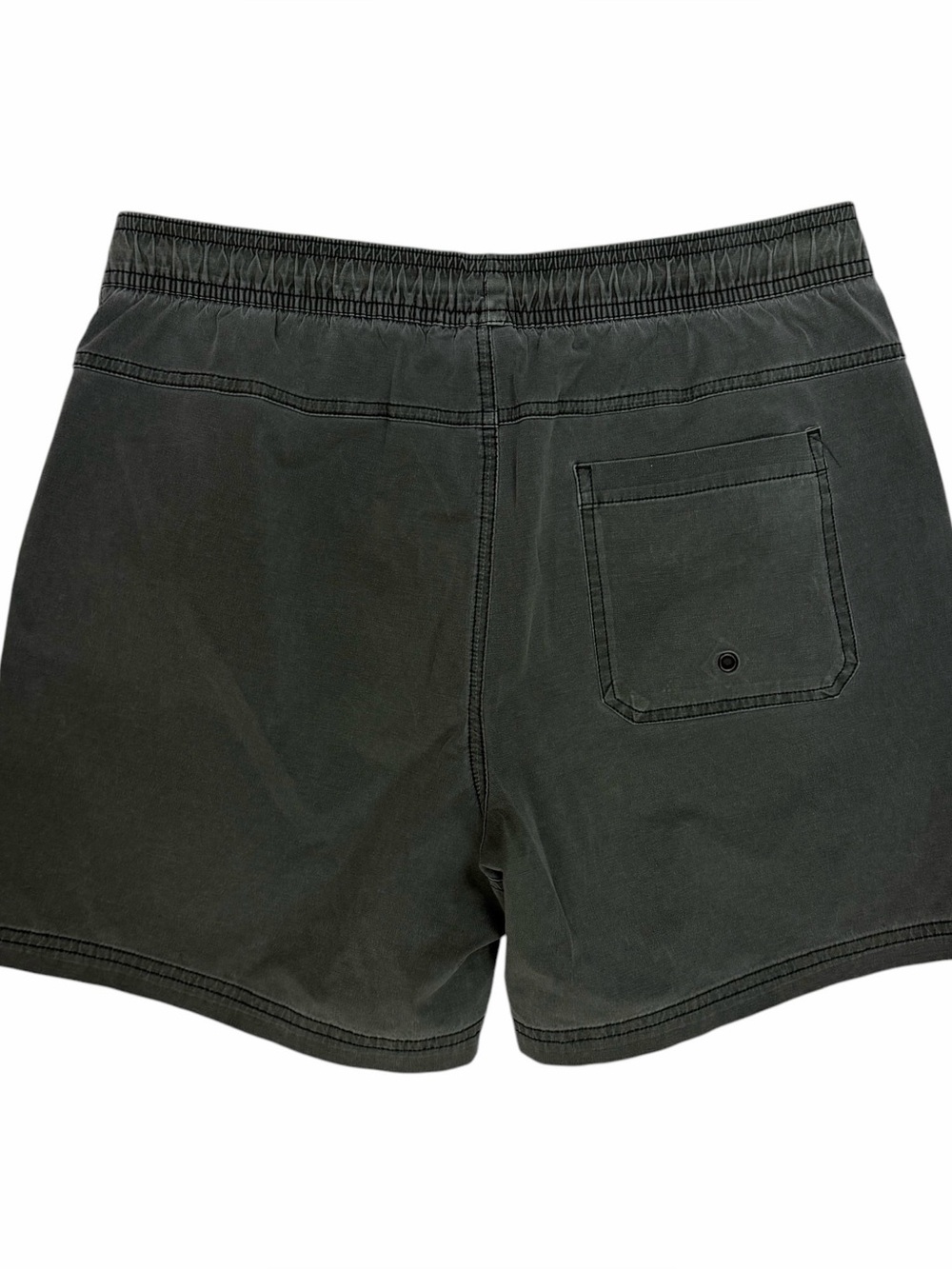 Bear Bottom Volley Shorts Men Medium Green 5.5 Elastic Waist Chino Casual Preppy - Picture 2 of 9